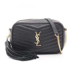 Yves Saint Laurent Saint Laurent Paris LOU shoulder bag, leather, black, for ...